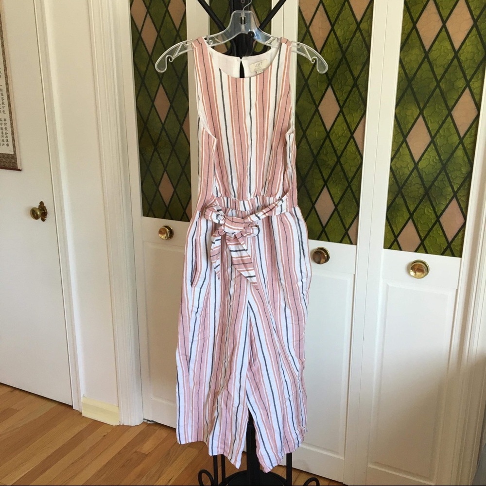 Striped Jumpsuit